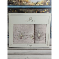 Pupilla 2в1 Elanur Ramaska pudra пеньє рушники.Туреччина.