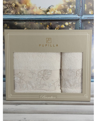 Рушники Pupilla Туреччина   Бамбук ST4903 купити у Postel.biz.ua