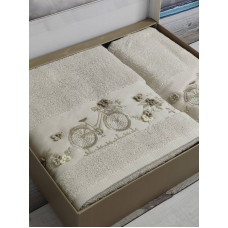 Pupilla 2в1 Elanur bike bej пеньє рушники.Туреччина.