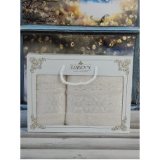 Mame krestik krem набір 2в1 бавовняні рушники. Туреччина.