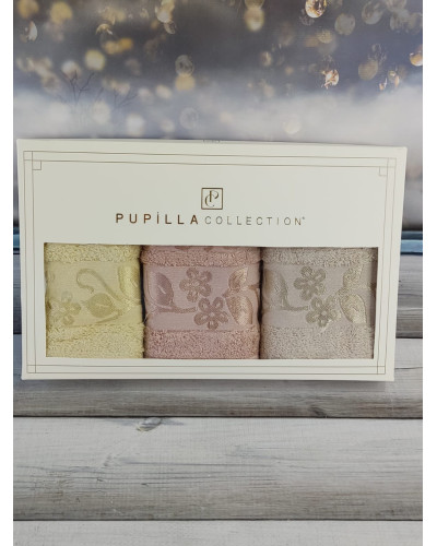 Рушники Pupilla Туреччина  30х50 Бамбук ST5022 - 2 купити у Postel.biz.ua