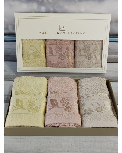 Рушники Pupilla Туреччина  30х50 Бамбук ST5022 - 2 купити у Postel.biz.ua