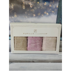 Pupilla Elite acik gul см., 3в1. Бамбукові рушники.