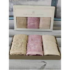 Pupilla Elite acik gul см., 3в1. Бамбукові рушники.