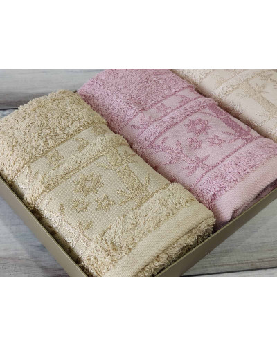 Рушники Pupilla Туреччина  30х50 Бамбук ST4939 gul купити у Postel.biz.ua