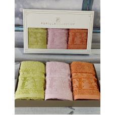 Pupilla Elit koyu yesil см., 3в1. Бамбукові рушники.