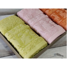 Pupilla Elit koyu yesil см., 3в1. Бамбукові рушники.