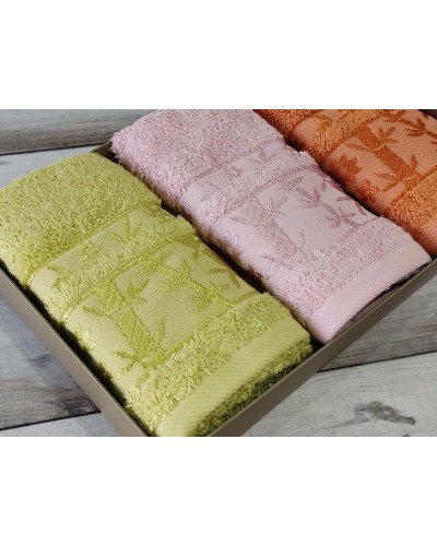Рушники Pupilla Туреччина  30х50 Бамбук ST4940 yesil купити у Postel.biz.ua