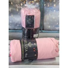 Pembe см. Фланель. Простирадло на резинці з наволочками. Belizza Туреччина.