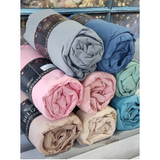 Classical grey см. Фланель. Простирадло на резинці з наволочками. Belizza Туреччина.