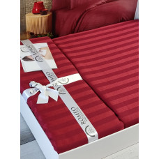 Line bordo  розмір. Сатин-страйп. Romeo Туреччина.