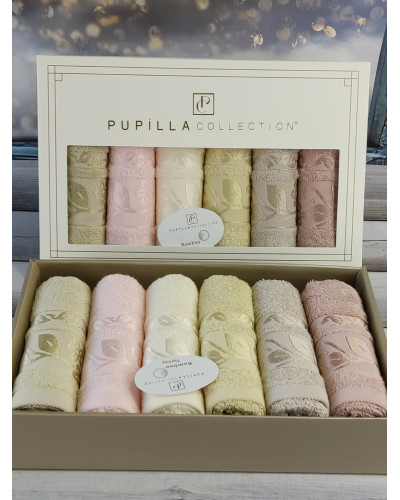 Рушники Pupilla Туреччина  30х50 Бамбук ST6LU BAMBUK  30*50 PUPILLA   CLASS купити у Postel.biz.ua
