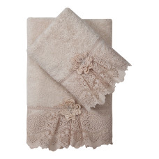 Pupilla 2в1 Romantik bej Бамбукові рушники.Туреччина.