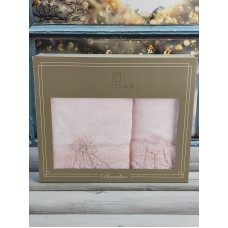 Pupilla 2в1 Romantik pembe Бамбукові рушники.Туреччина.