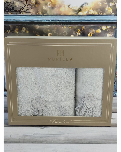 Рушники Pupilla Туреччина   Бамбук ST5029 купити у Postel.biz.ua