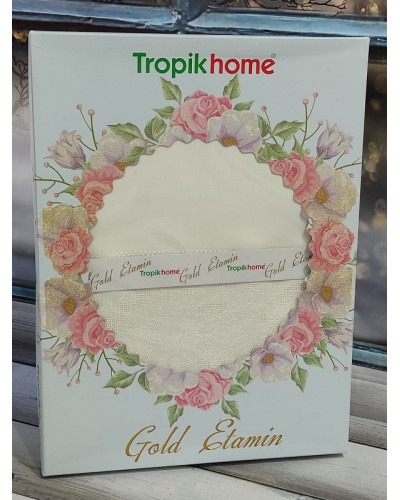 Скатертини Tropik home Туреччина  160х220 Поліестер ST5035 купити у Postel.biz.ua