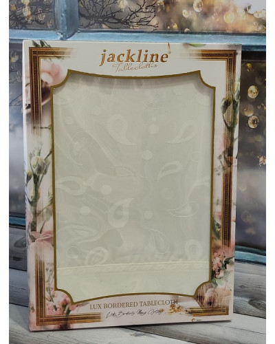 Скатертини Jacline Туреччина  160х220 Поліестер ST5050-3 купити у Postel.biz.ua