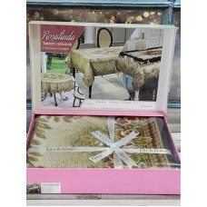 Jackline Туреччина.Roselinda Black.Гобеленова скатертина см.