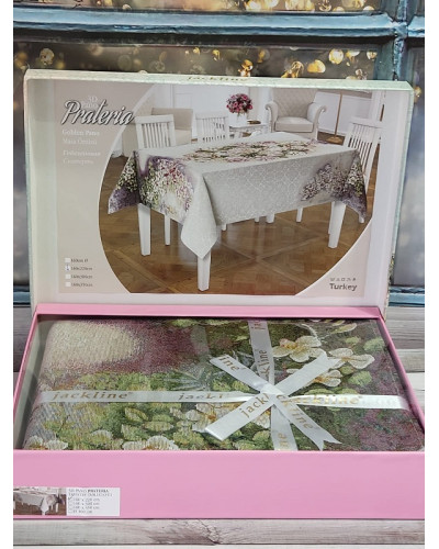 Скатертини Jacline Туреччина  160х220 Бавовна ST5059 купити у Postel.biz.ua