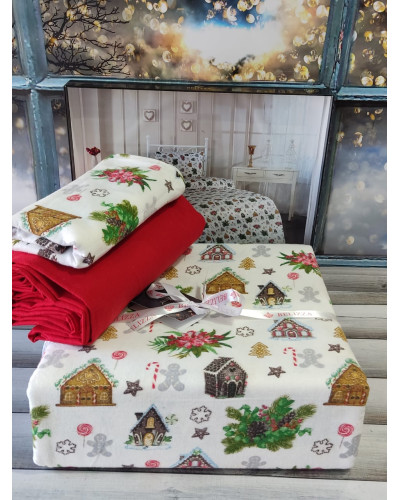 Комплекти постільної білизни Belizza Туреччина  Полуторний Бавовна ST5094 купити у Postel.biz.ua