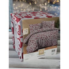 41890 фланелева постіль, євро розмір. Cotton collection Туреччина