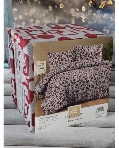 Комплекти постільної білизни Cotton collection Туреччина  Євро Бавовна ST5119 купити у Postel.biz.ua