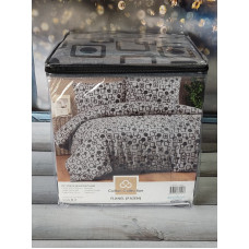 41902 фланелева постіль, євро розмір. Cotton collection Туреччина