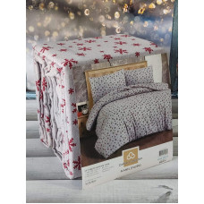 41847 фланелева постіль, євро розмір. Cotton collection Туреччина