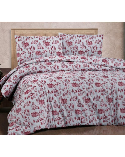 Комплекти постільної білизни Cotton collection Туреччина  Полуторний Бавовна ST5107 купити у Postel.biz.ua