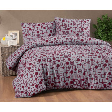 41874 полуторна фланелева постіль. Cotton collection Туреччина
