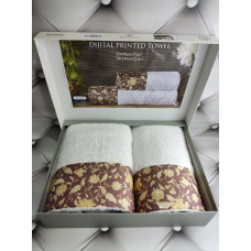 BLZ Versace 2в1 махрові рушники. Щільність 500 г/м2 Belizza Туреччина