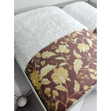 BLZ Versace 2в1 махрові рушники. Щільність 500 г/м2 Belizza Туреччина