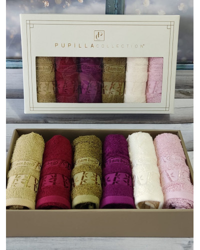 Рушники Pupilla Туреччина  30х50 Бамбук ST755 купити у Postel.biz.ua