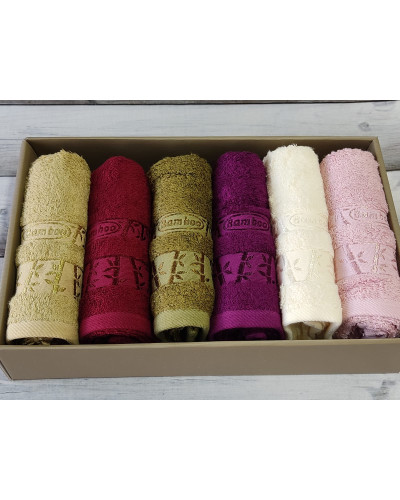 Рушники Pupilla Туреччина  30х50 Бамбук ST755 купити у Postel.biz.ua