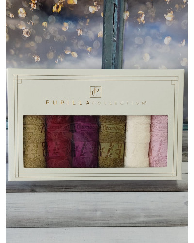 Рушники Pupilla Туреччина  30х50 Бамбук ST755 купити у Postel.biz.ua