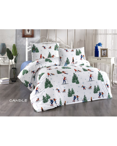 Комплекти постільної білизни Belizza Туреччина  Сімейний Бавовна ST5291 купити у Postel.biz.ua