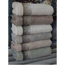 Tenti бамбукові рушники 70x140см., 6шт/уп. Pupilla Туреччина