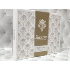 Siyah sari постільна білизна з вишивкою.  розмір. Ранфорс. Karina Туреччина.