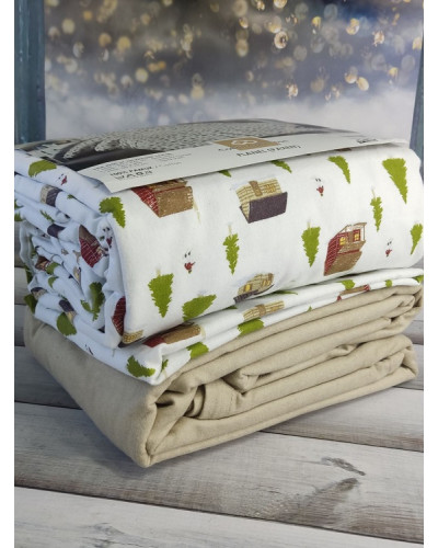 Комплекти постільної білизни Cotton collection Туреччина  Полуторний Бавовна ST4030 купити у Postel.biz.ua