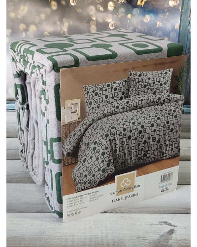 Комплекти постільної білизни Cotton collection Туреччина  Євро Бавовна ST5110 купити у Postel.biz.ua