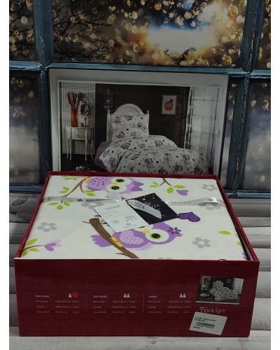 Комплекти постільної білизни Belizza Туреччина  Полуторний Бавовна ST5258 купити у Postel.biz.ua