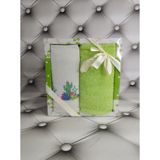 Pamukoren green набір рушників 2в1 см.