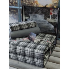 Classical grey фланелева постіль.  розмір. Belizza Туреччина.