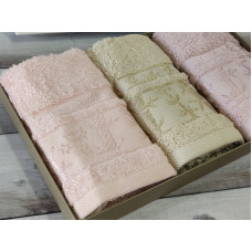 Pupilla Elite acik persik см., 3в1. Бамбукові рушники.