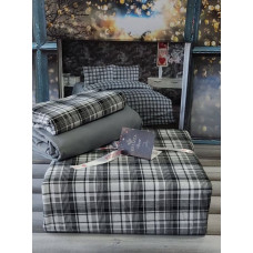 Classical grey фланелева постіль.  . Belizza Туреччина.