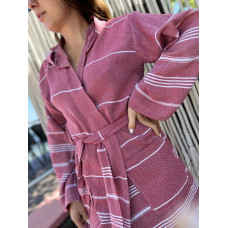 Жіночій бавовняний халат. Розмір S-M. 9956