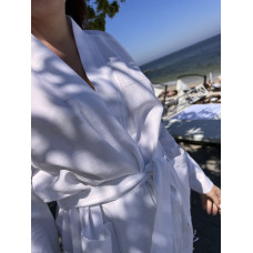 Жіночій бавовняний халат. Розмір S-M. 9957