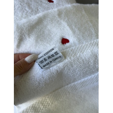 Mame kalp набір 2в1 махрові рушники. Туреччина.