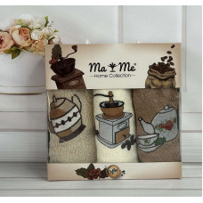 Mame cofe 3в1 Махрові рушники см. Бавовна. Туреччина. (42825555)
