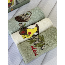 Mame olive 3в1 Махрові рушники см. Бавовна. Туреччина. (42825556)